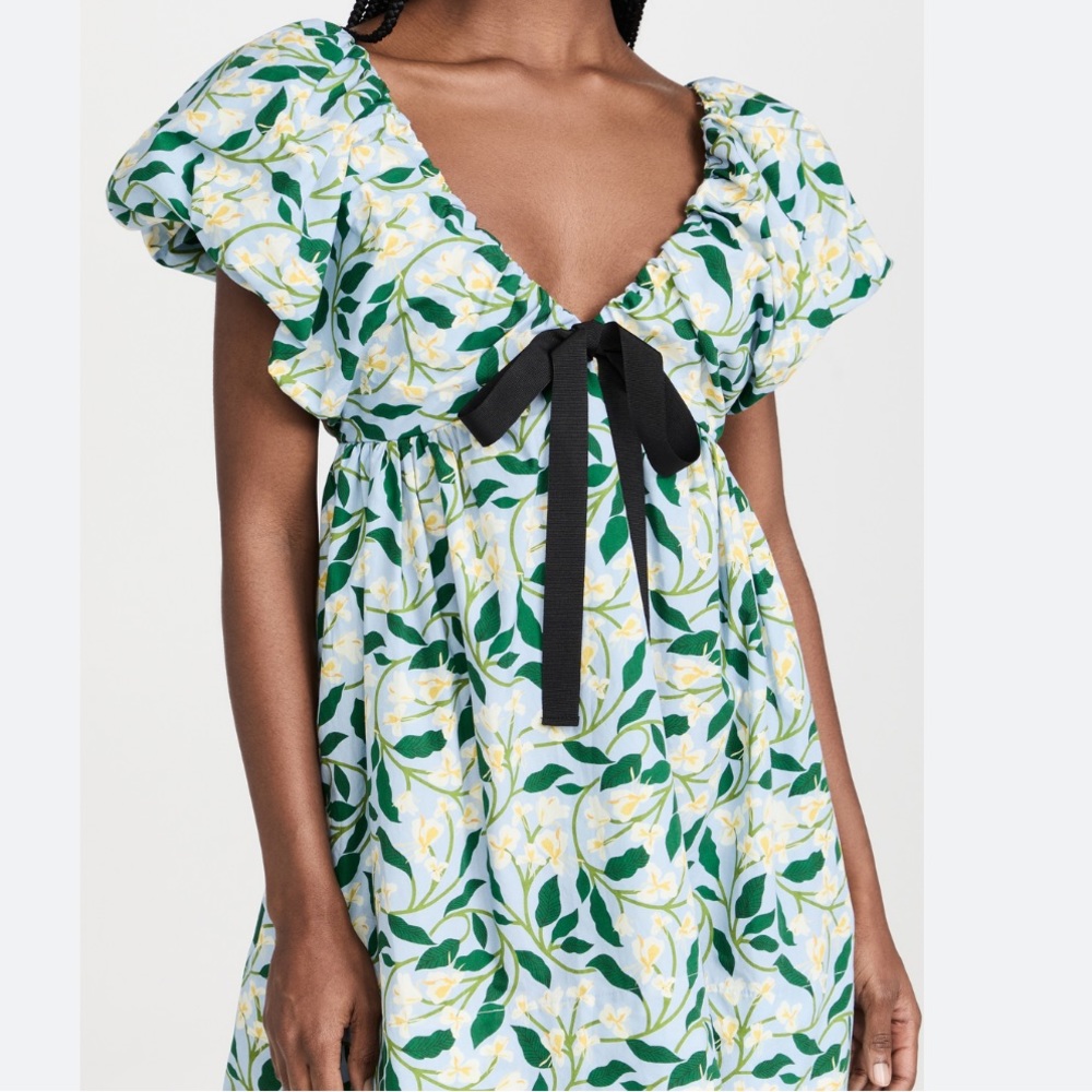 Auga Bendita Celeste mini dress